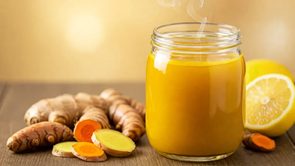 5 Morning Drinks That Could Transform Your Energy Levels in 2026 (No Coffee Needed!) 2 Golden Turmeric Elixir