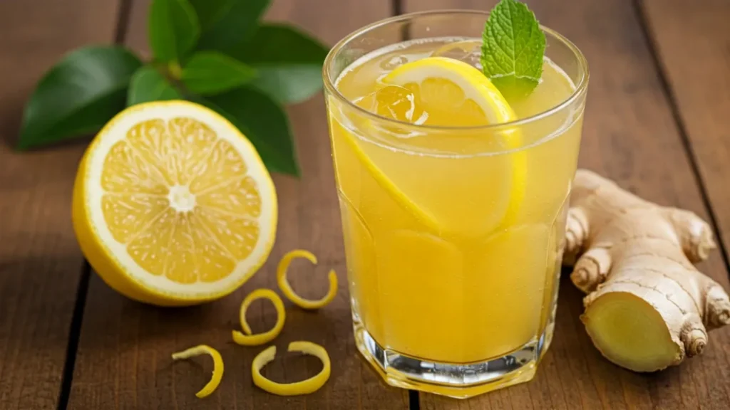 5 Morning Drinks That Could Transform Your Energy Levels in 2026 (No Coffee Needed!) 5 Lemon Ginger Zinger
