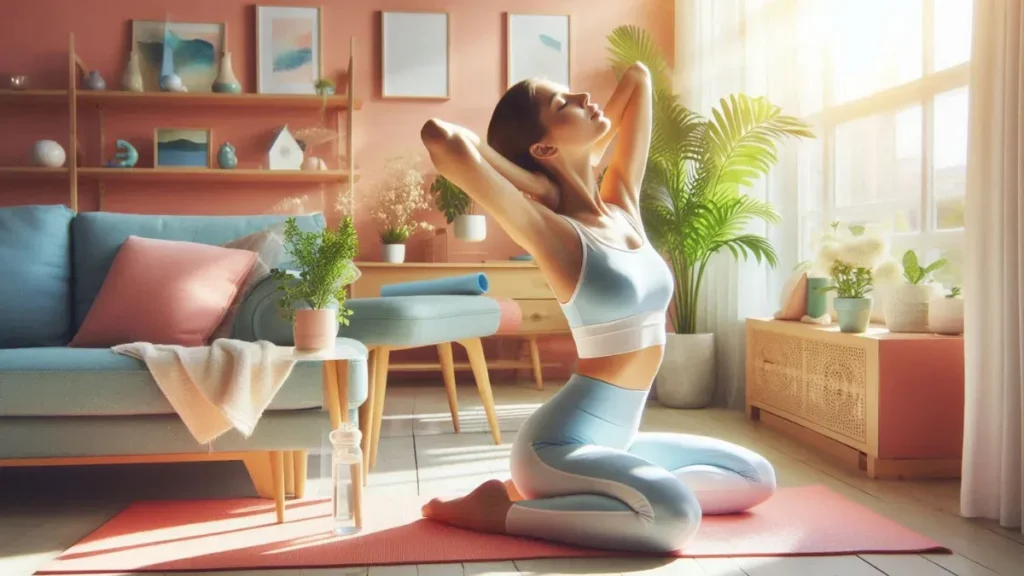 5-Minute Morning Stretch for Women’s Energy Boost 2 Neck and Shoulder Release Exercise