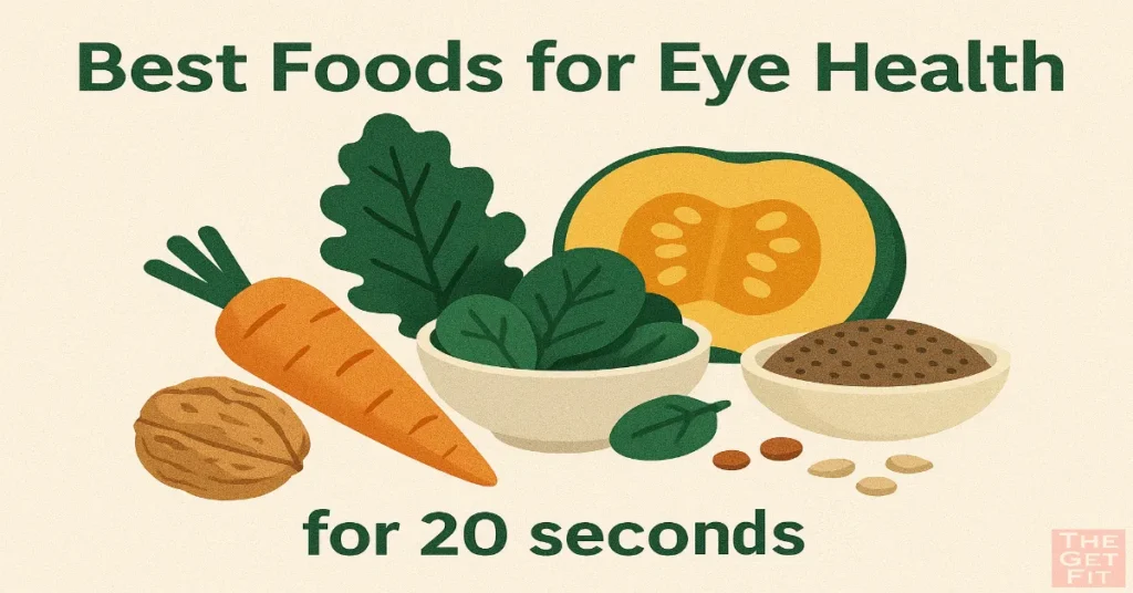 How to Improve Vision in 7 Days Naturally (No Glasses Needed!) 3 Best Foods for Eye health